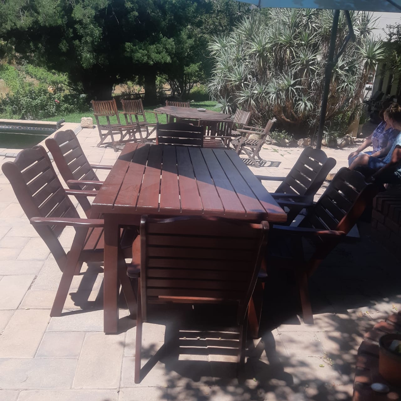 THE CORBAN PATIO SET