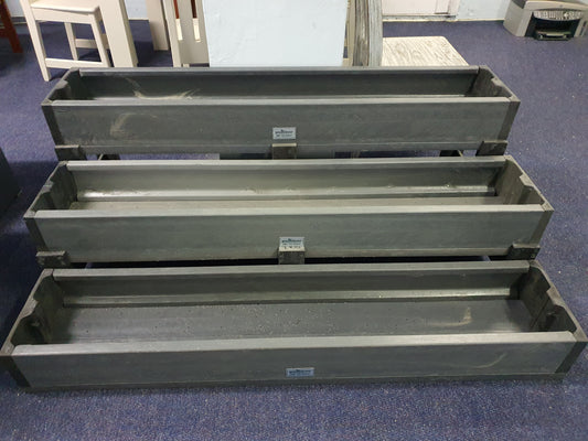 RECYCLED PLASTIC SEEDLING / FLOWER BOXES