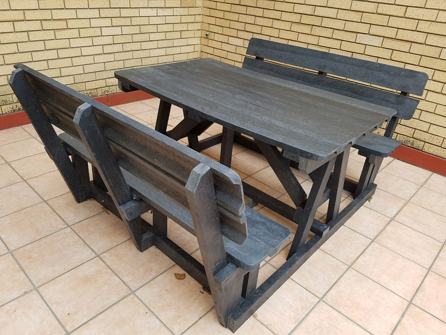 THE RECYCLED PLASTIC "EVEREST" BENCH (EXTRA HEAVY DUTY & WIDER)