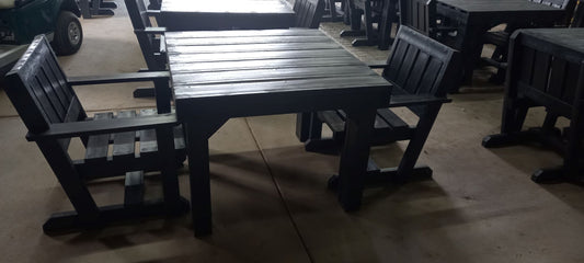 THE RECYCLED PLASTIC "ADDO" PATIO SET