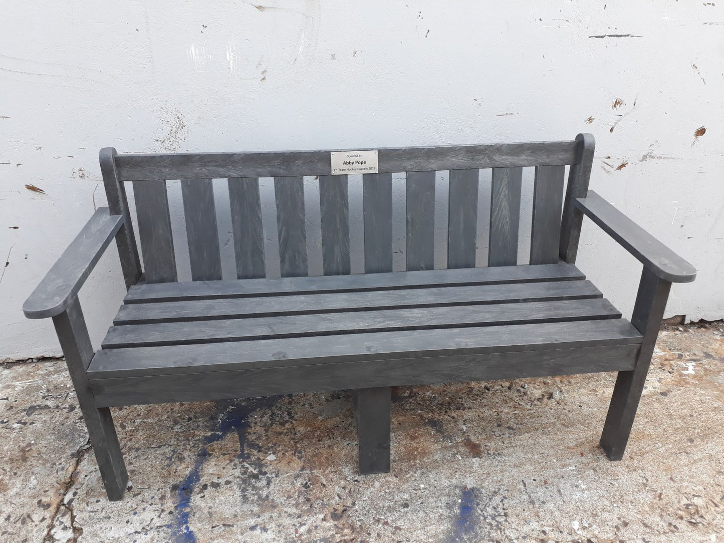 THE RECYCLED PLASTIC "LADY KAY" BENCH