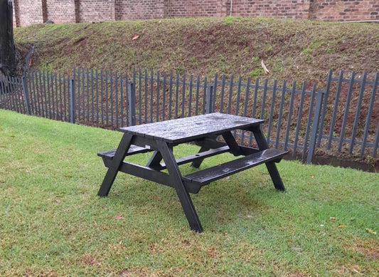 THE TRADITIONAL "PICNIC" A-FRAME BENCH