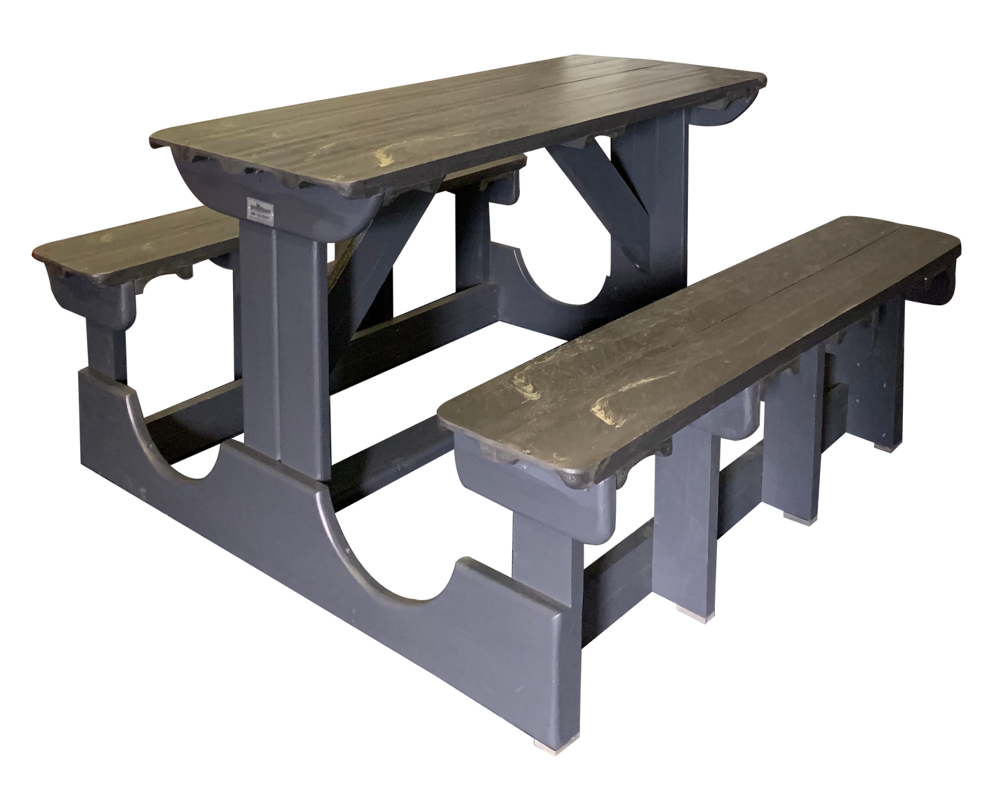 THE "STEENBERG" POLY / PINE BENCH   (50% Recycled Plastic & 50% Timber)