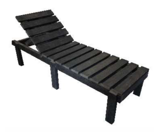 THE BASIC POOL LOUNGER (WOODEN)