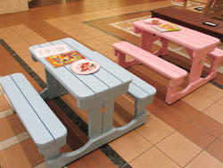KIDDIES BENCHES (2 to 7 years)